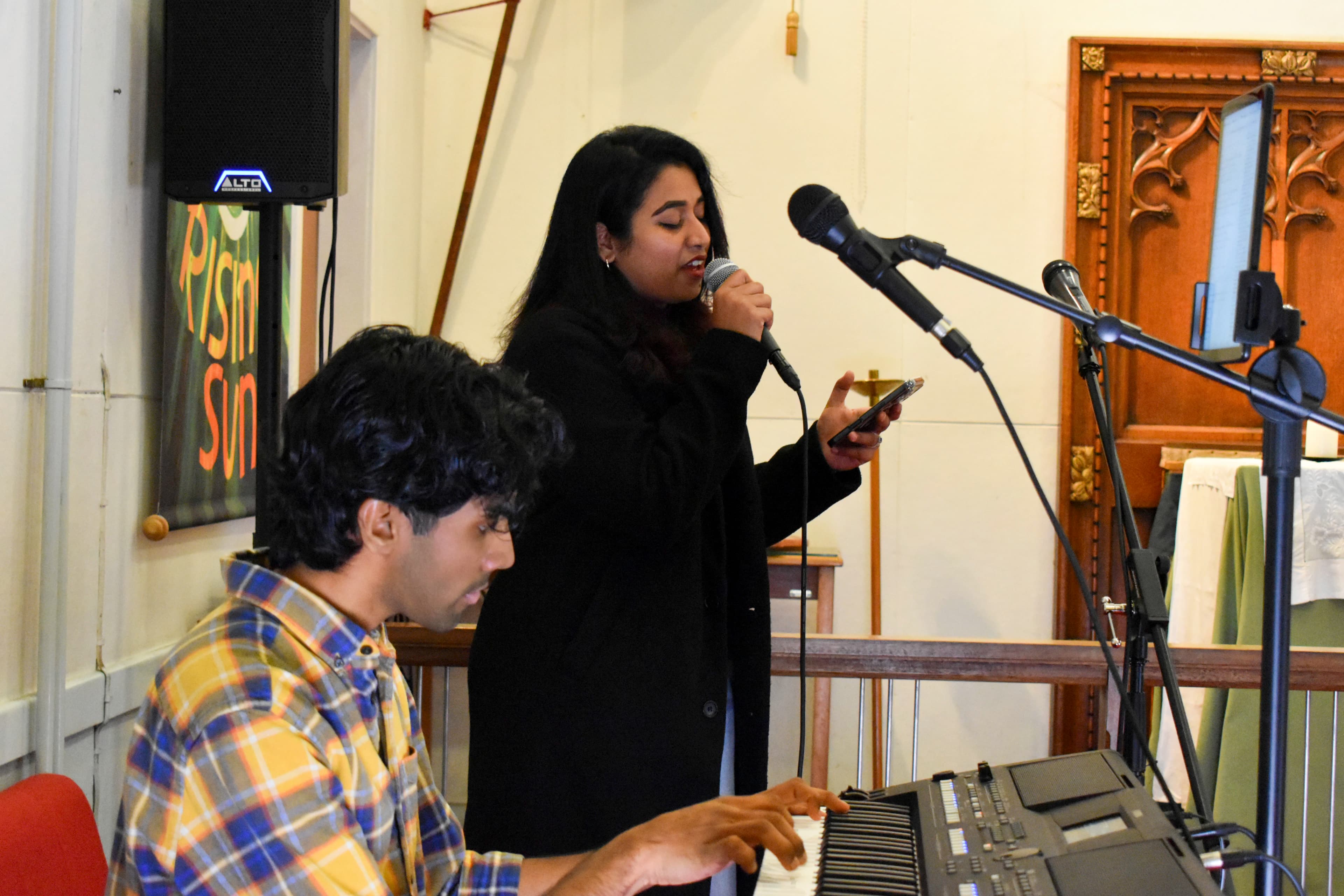 Live Worship – Word and Spirit Embassy Ayana and Anesh leading live worship at our Church in Liverpool