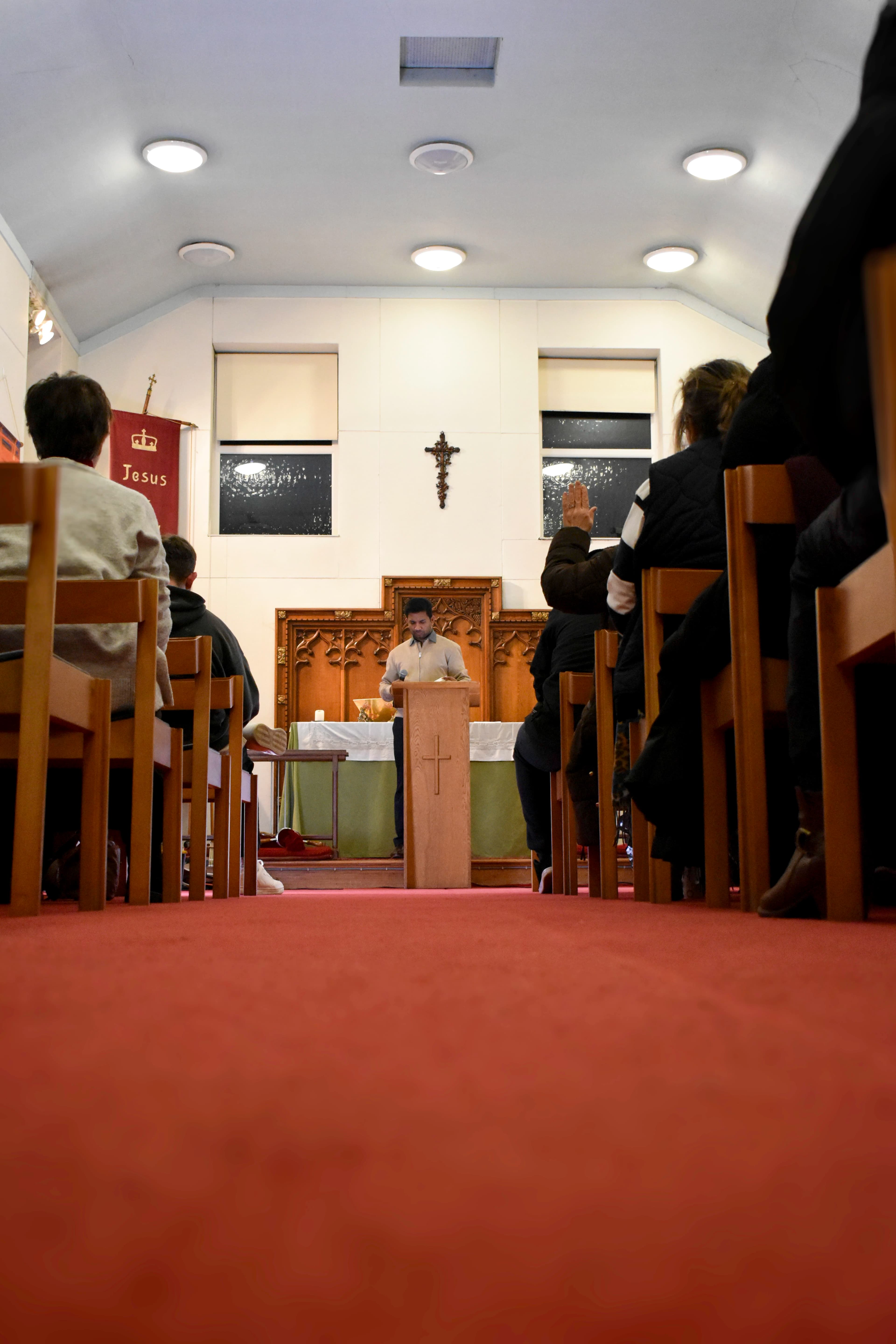 Pastor Prince – Word and Spirit Embassy Pastor Prince preaching during a worship service at our Church in Liverpool